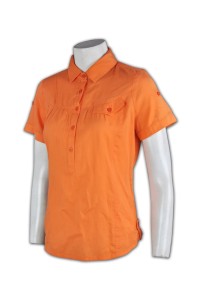 R156 custom slim fit blouses wholesale